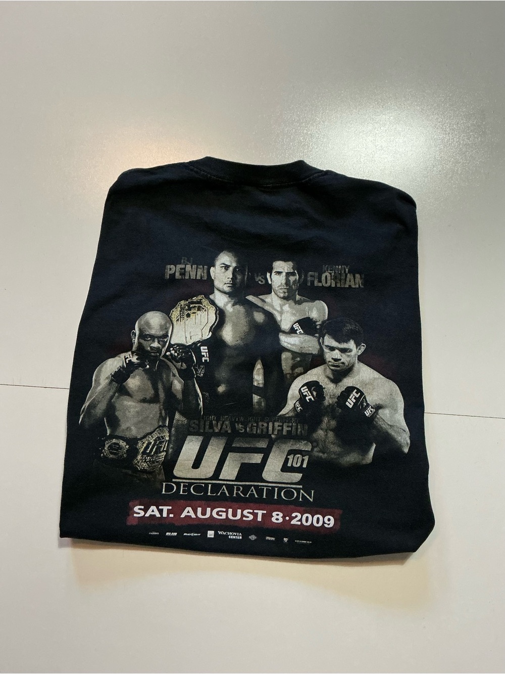 UFC 101 Declaration 2009 Ultimate Fighting Championship Anderson Silva T-Shirt